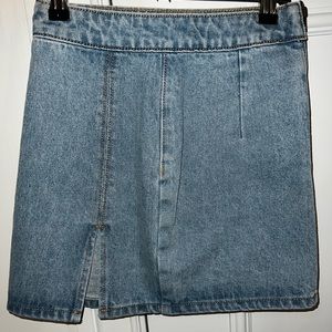 Jean skirt